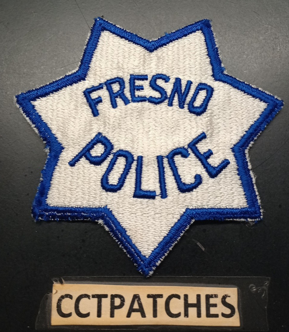 FRESNO, CALIFORNIA POLICE SHOULDER PATCH CA
