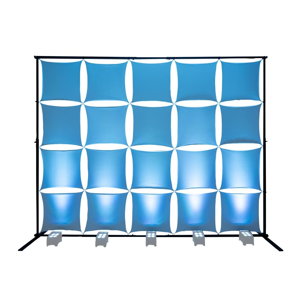 Headliner HL30070 Ventura DJ Backdrop Measures 10ft x 8ft