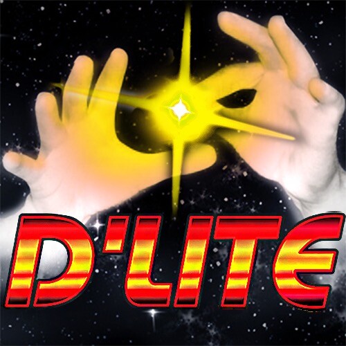 2 D'LITE YELLOW Gold Magic Tricks light up thumbs tip DLITE Illustion Star