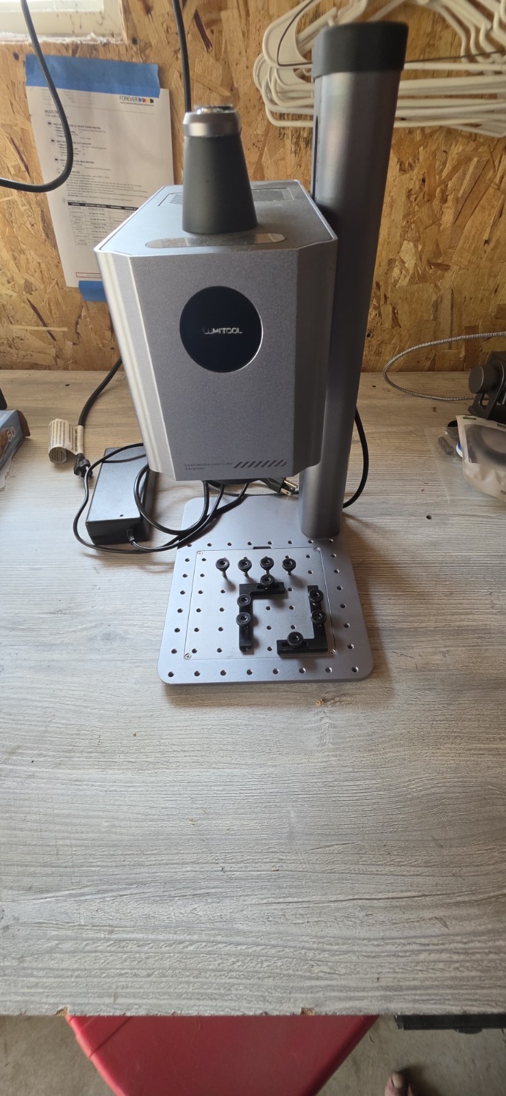 LumiTool F20 20W Fiber Laser Engraver & LightBurn Ready with accessories