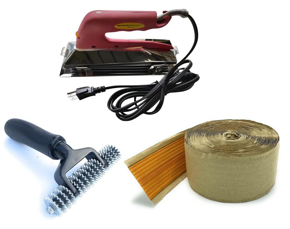 ZY377 10in. 800-Watt Carpet Seaming Iron, Carpet Joining Tape - Super Heat Bo...