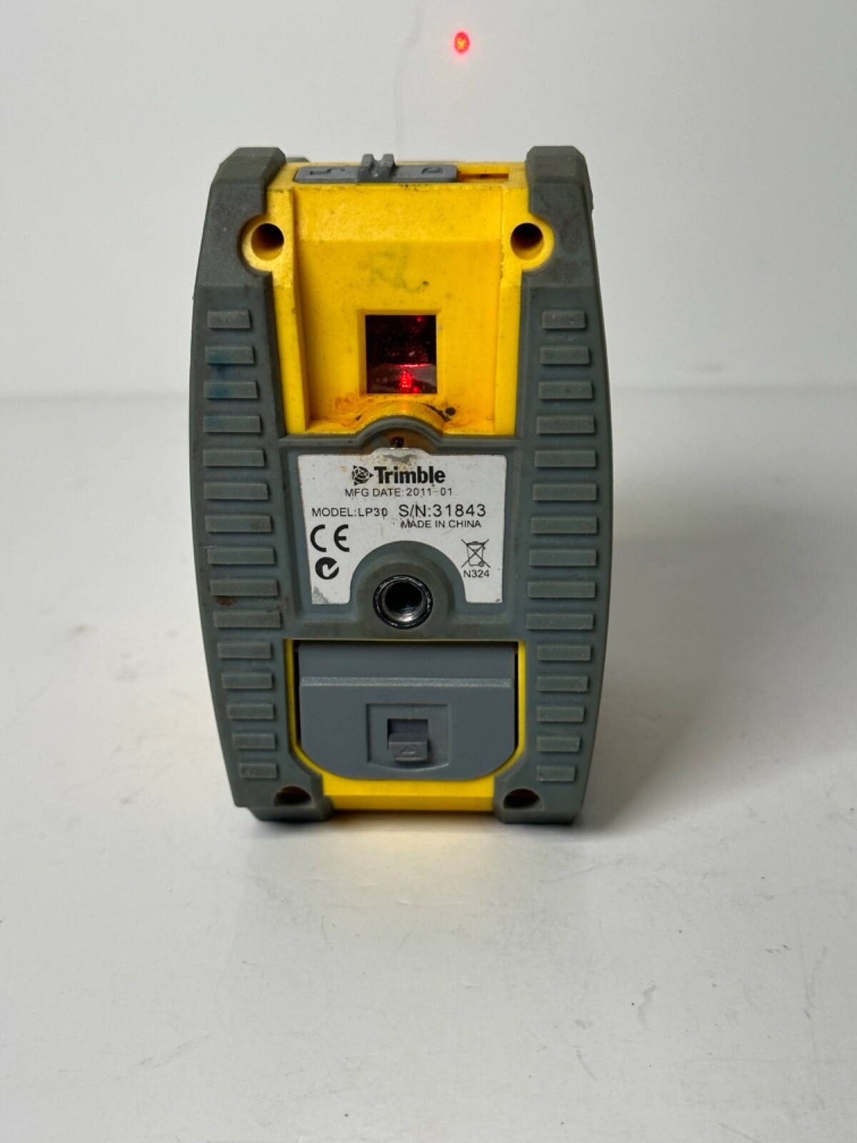 LP30 Spectra Precision Red 3-Beam Laser pointer (please read)