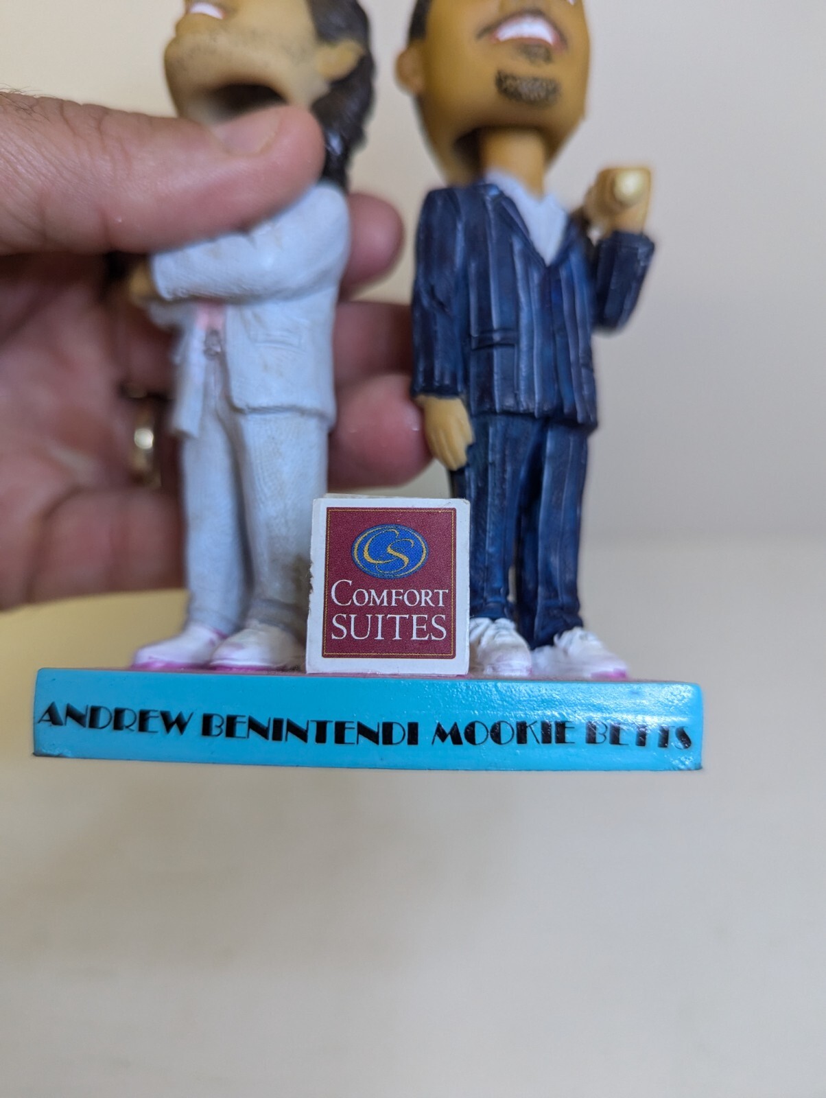 Boston Red Sox SGA Miami Vice Bobblehead Mookie Betts & Andrew W/Box