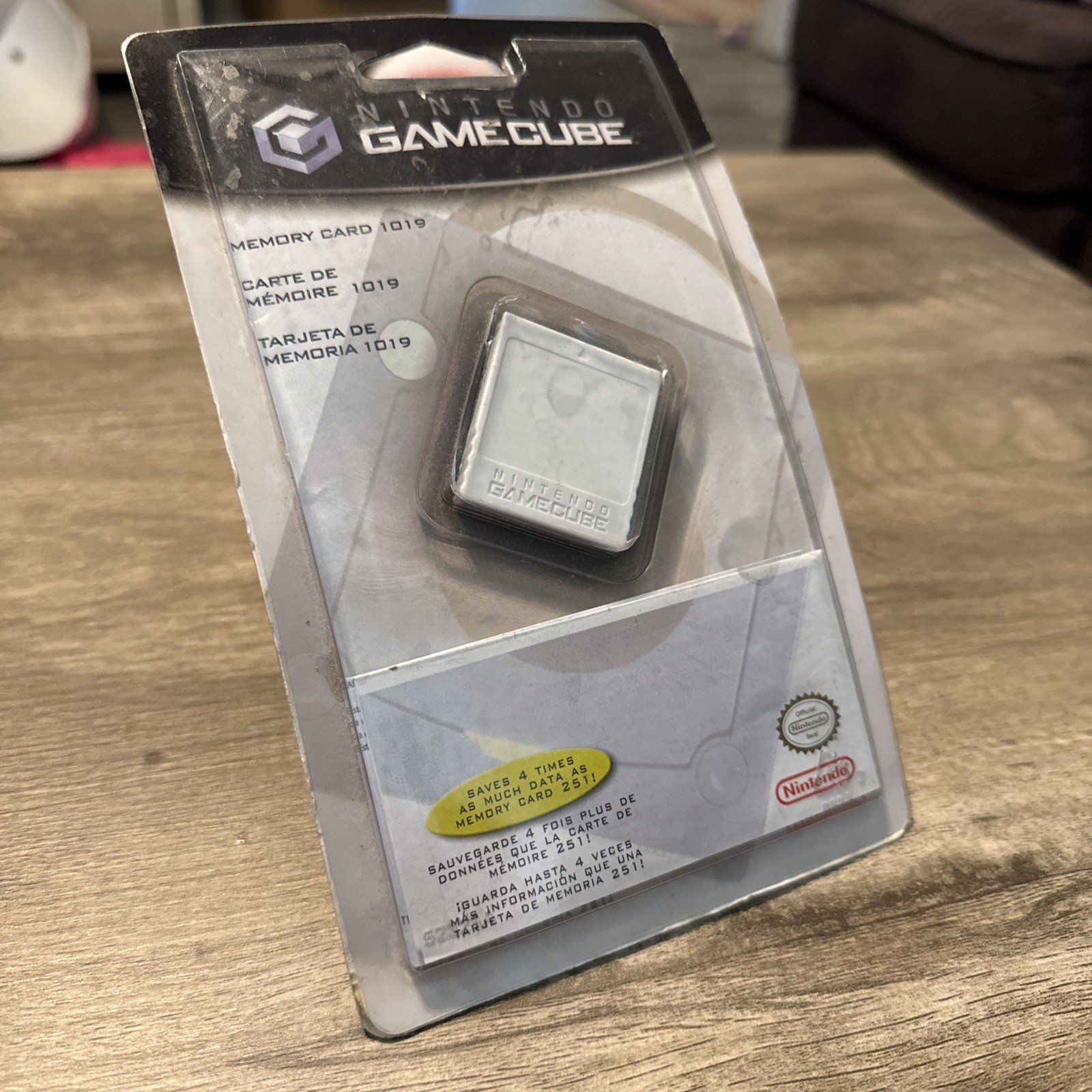 Nintendo GameCube Memory Card 1019 Blocks (8MB) OEM, New Sealed  RARE Fast Ship