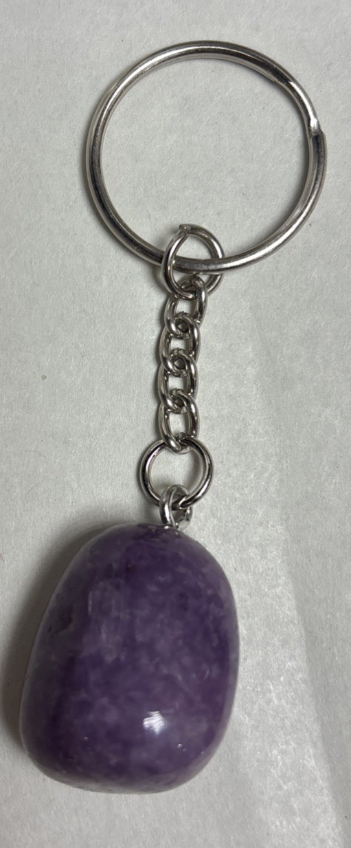 Keychain With Lepidolite