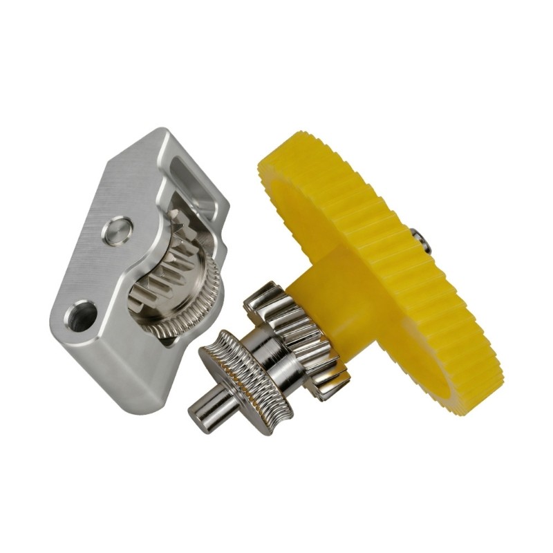 Premium Hardened Steel Gear Assembly With Plating For P2S 3D Printing