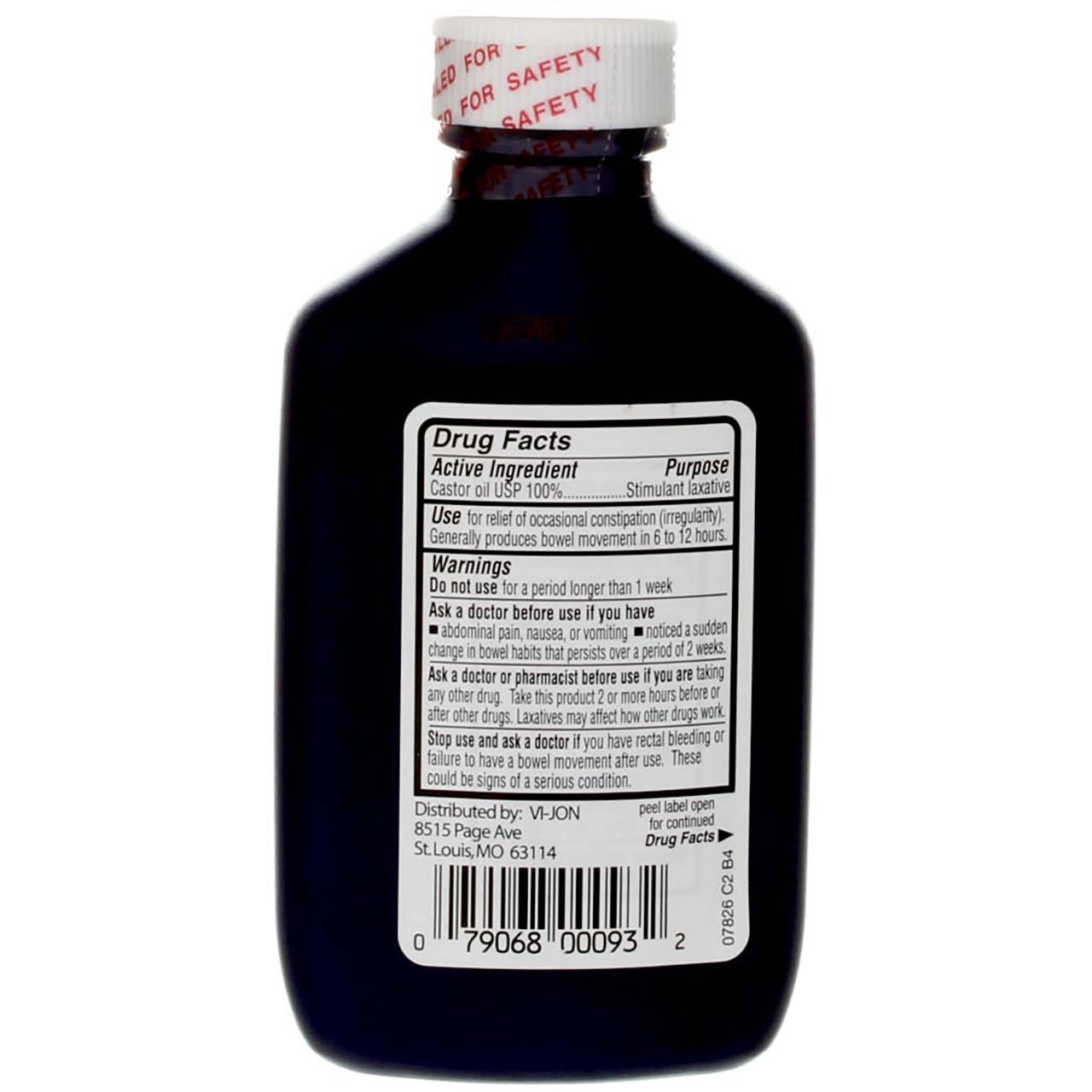 6 Pack GoodSense Castor Oil, 4 fl oz
