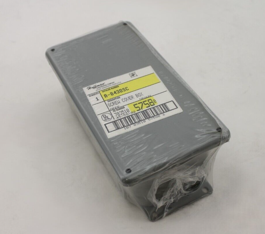 Hoffman A-843DSC Screw Cover Box