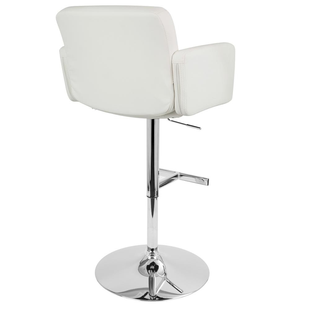 White Stout Barstool