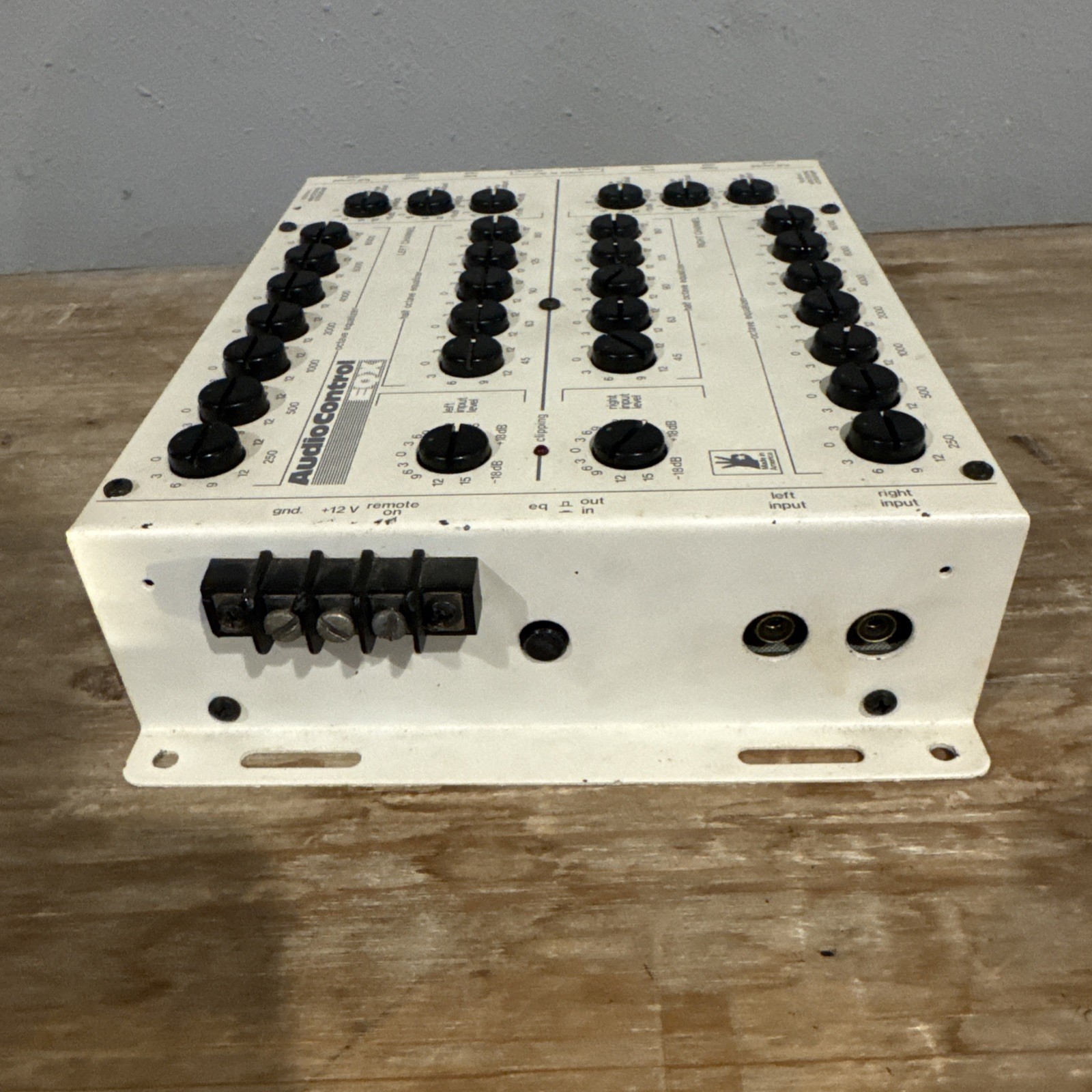Audio Control EQX (1ST GEN) 1/2 & 1 Octave Auto Equalizer Electronic Crossover