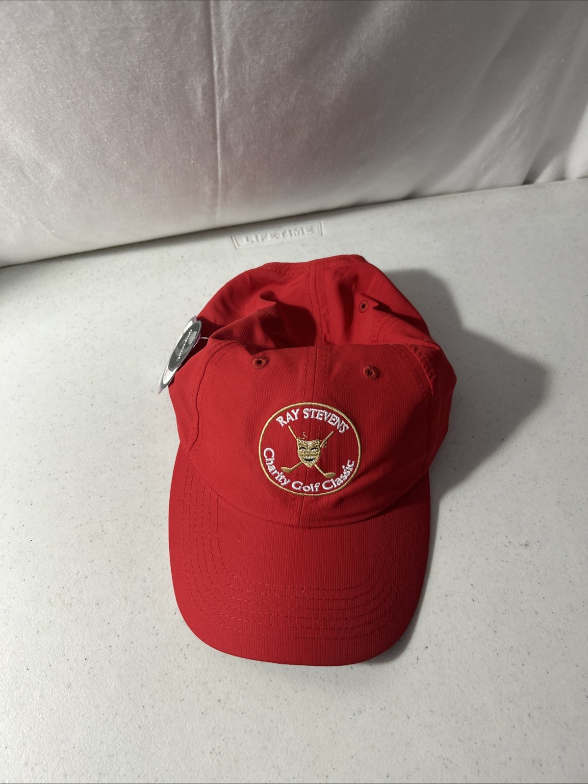Ray Stevens Charity Golf Classic Adjustable Strap Red Hat “NWT”