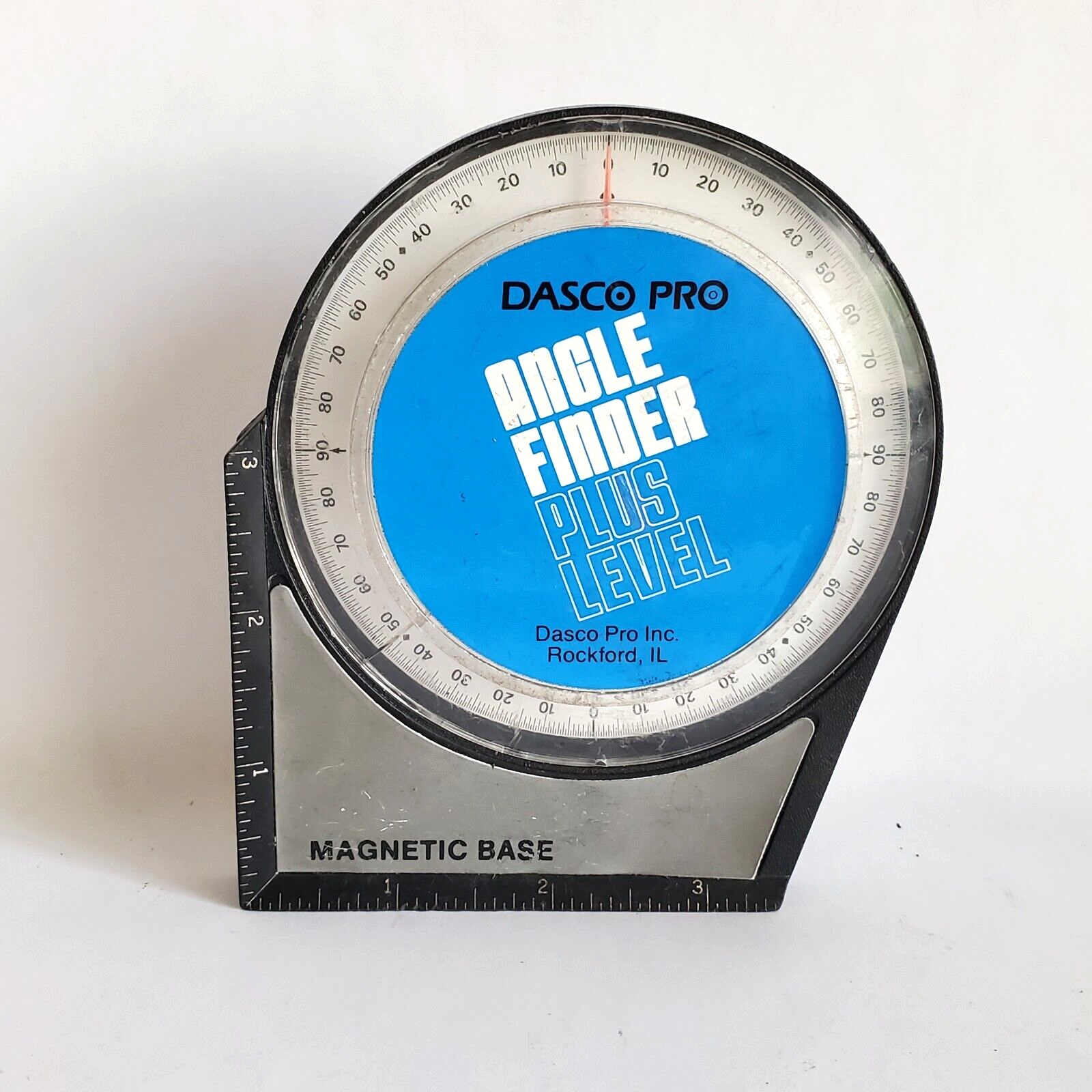 DASCO-PRO Angle Meter, Magnetic Base, 0-90 Deg, AM-2