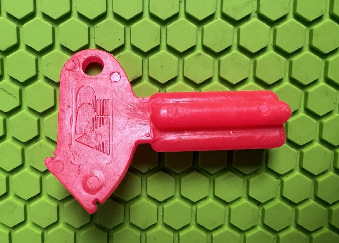 APP PAINTBALL MARKER BARREL PLUG - RED - VINTAGE OG