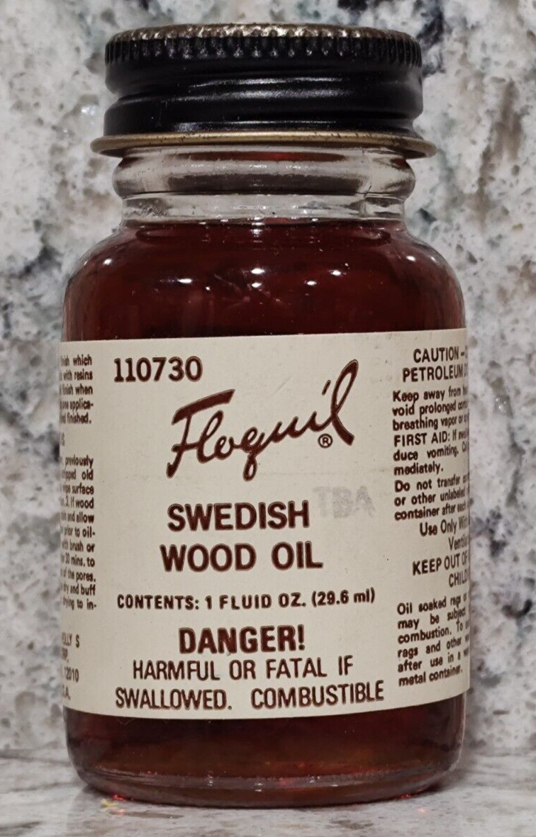 FLOQUIL FLO-STAIN MODEL PAINT 1oz 1 OUNCE - SWEDISH WOOD OIL