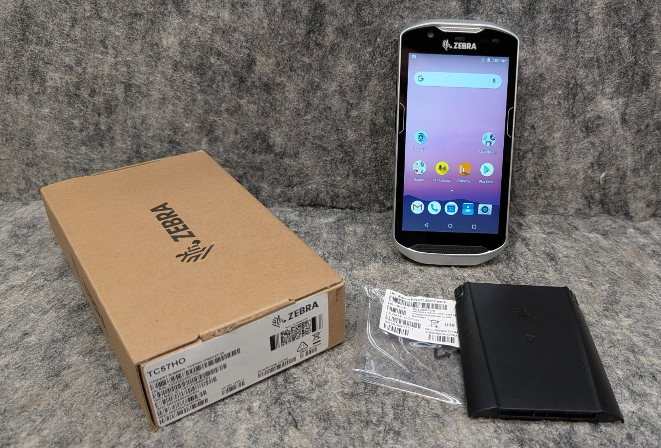 Zebra TC57 Mobile Handheld Barcode Scanner - (TC57HO-1PEZU4P-25) 🔥New🔥