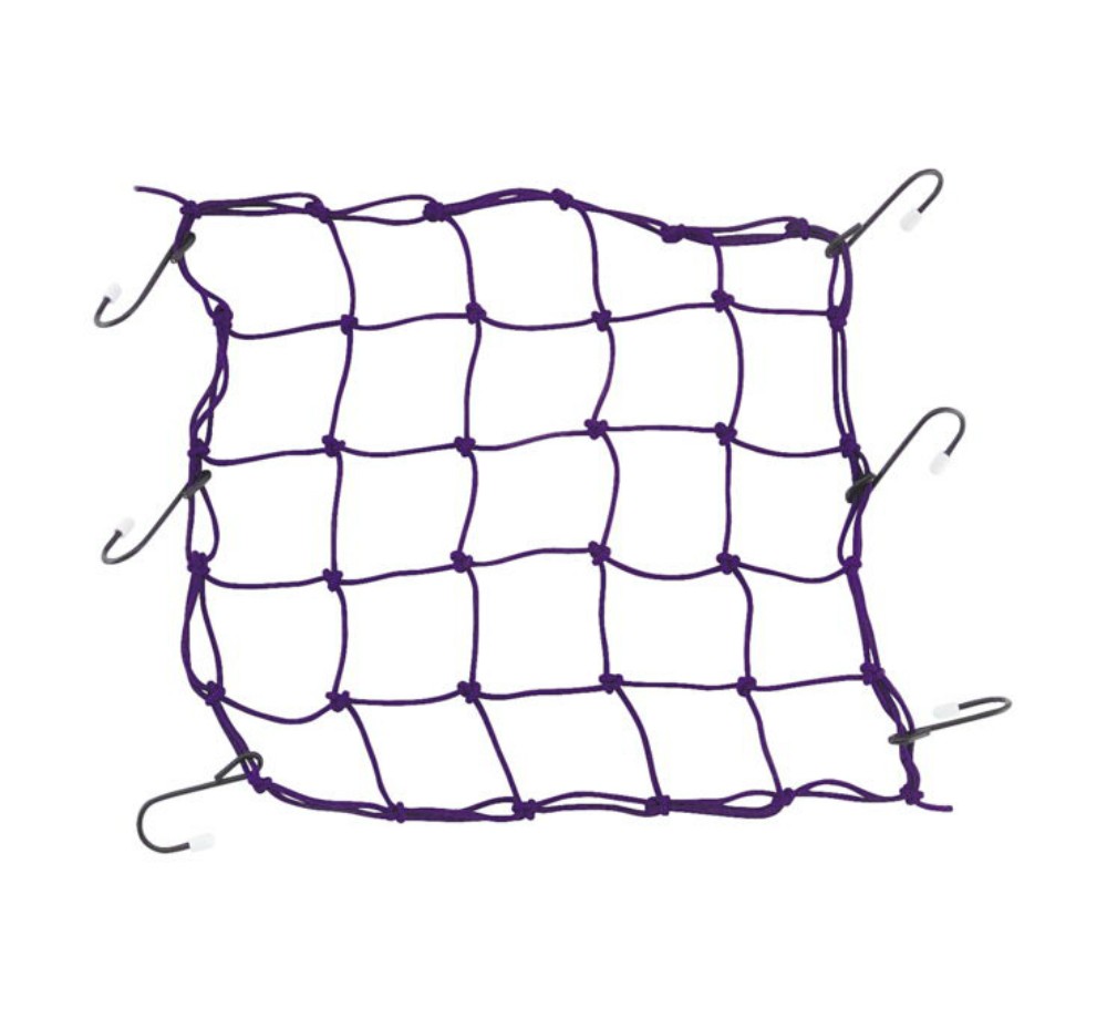 BikeMaster Motorcycle Bungie Stretch Cargo Net Blue (100009)