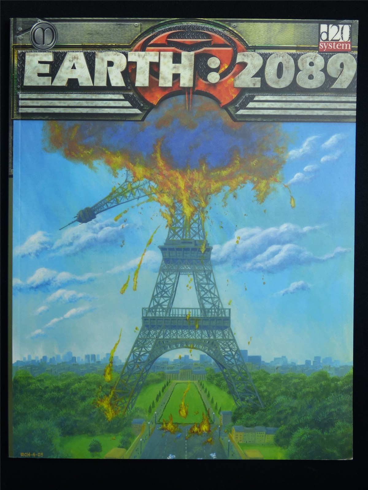 Earth: 2089 MGP 1203 - D20 System Roleplay Softback #BD