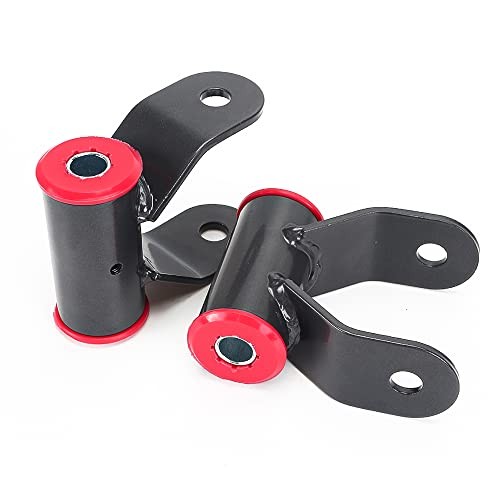 Rear Drop Lowering Leaf Spring Shackle kit 2" 412120 Compatible with 2002-2008