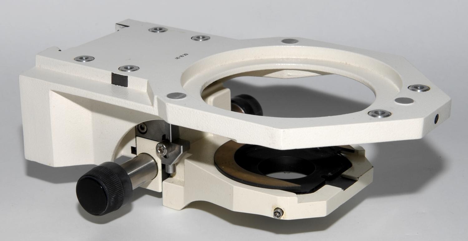 ZEISS 45-18-29 | 45-18-30 Stage and Condenser Carriers for Axiotron Microscopes.