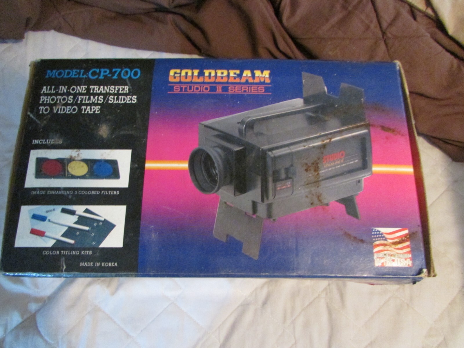 Studio Goldbeam CP-700 All-In-One Transfer Photos/Films/Slides-To-Video Tape
