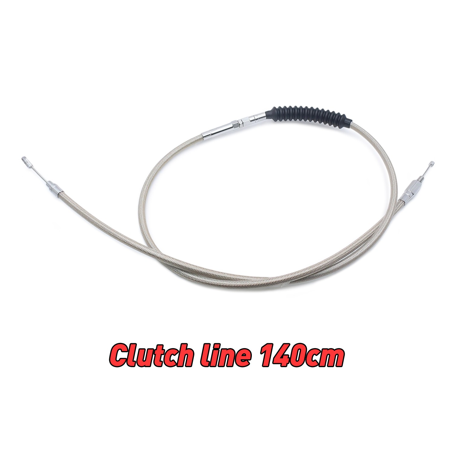 55-1/4" 140CM Clutch Cable For Sportster XL 883 XL 1200 Road King Road Glide