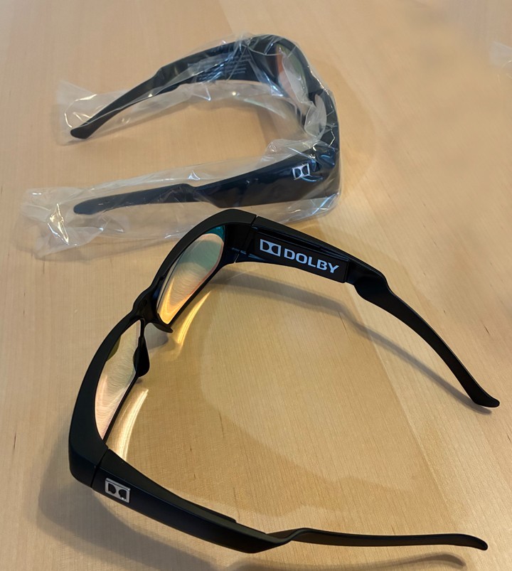 NEW - 2 PAIR - DOLBY 3D GLASSES - Brand New - FREE SHIPPING