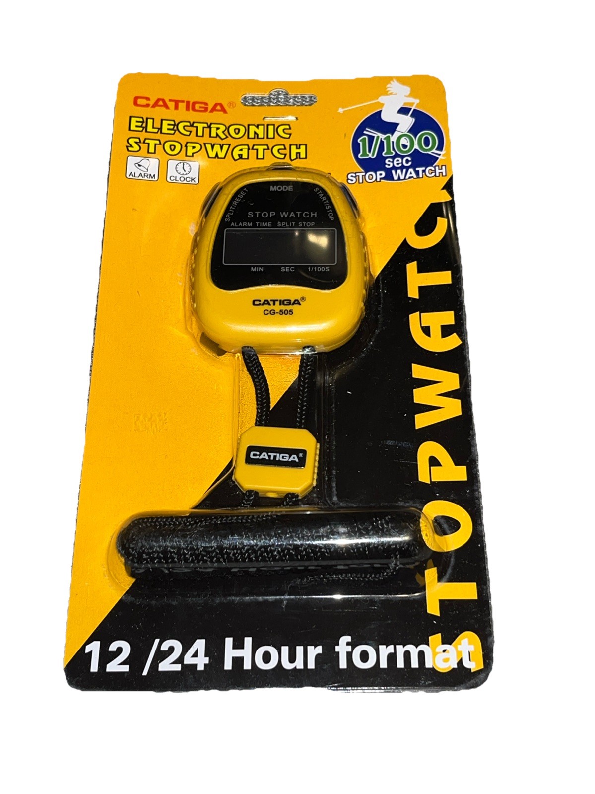Catiga Electronic Stopwatch CG-505 New in Box