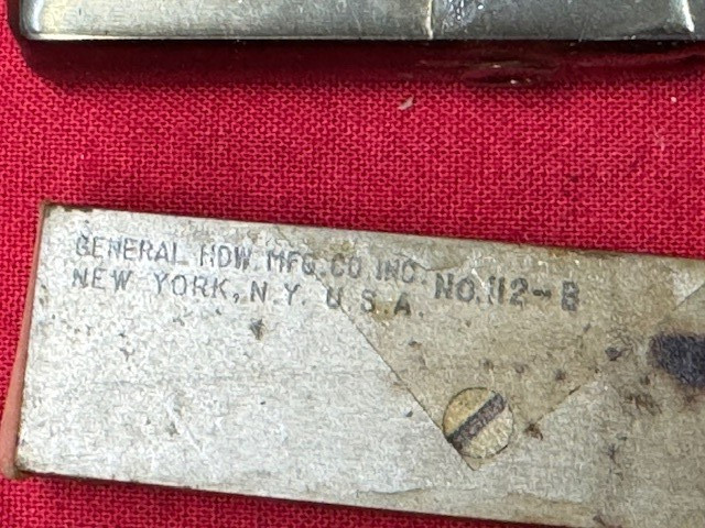 General Tools No. S-112-4 Adjustable Parallel Set, 3/8-1-5/16" Old Inventory