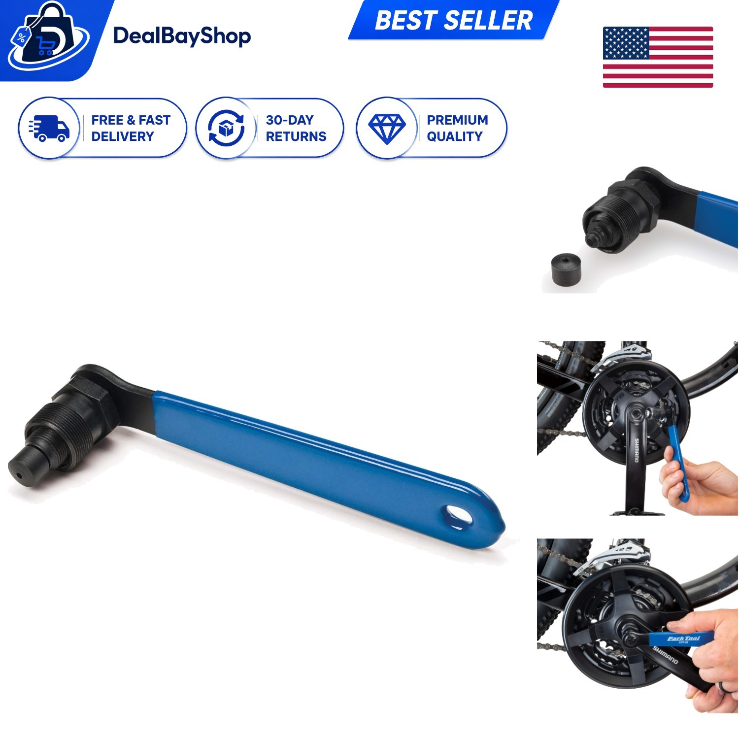 CCP-22 Battery-Powered Crank Puller - Lightweight Tool for Cycling Maintenance
