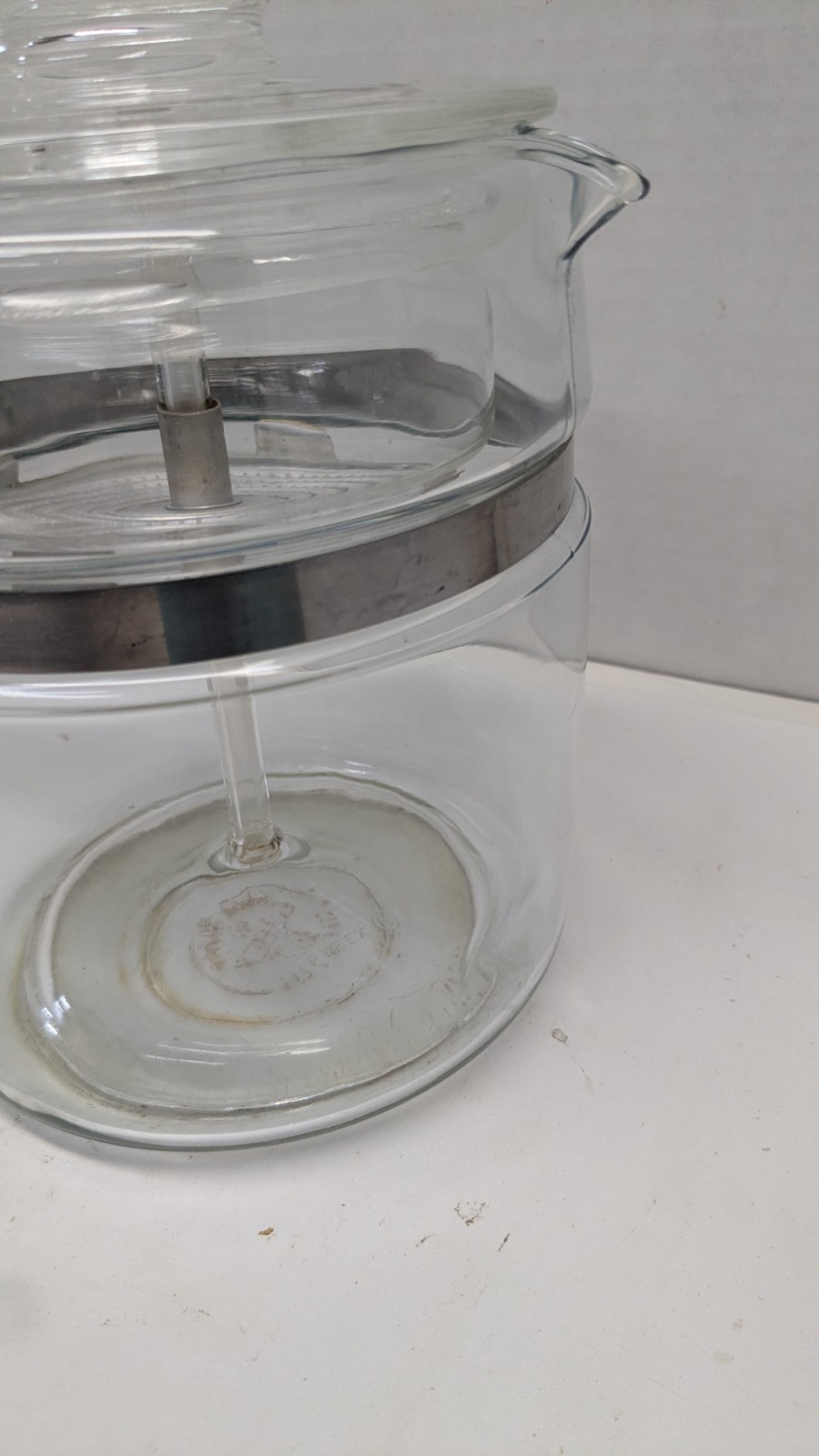 Pyrex Flameware 7759 Glass Coffee Percolator