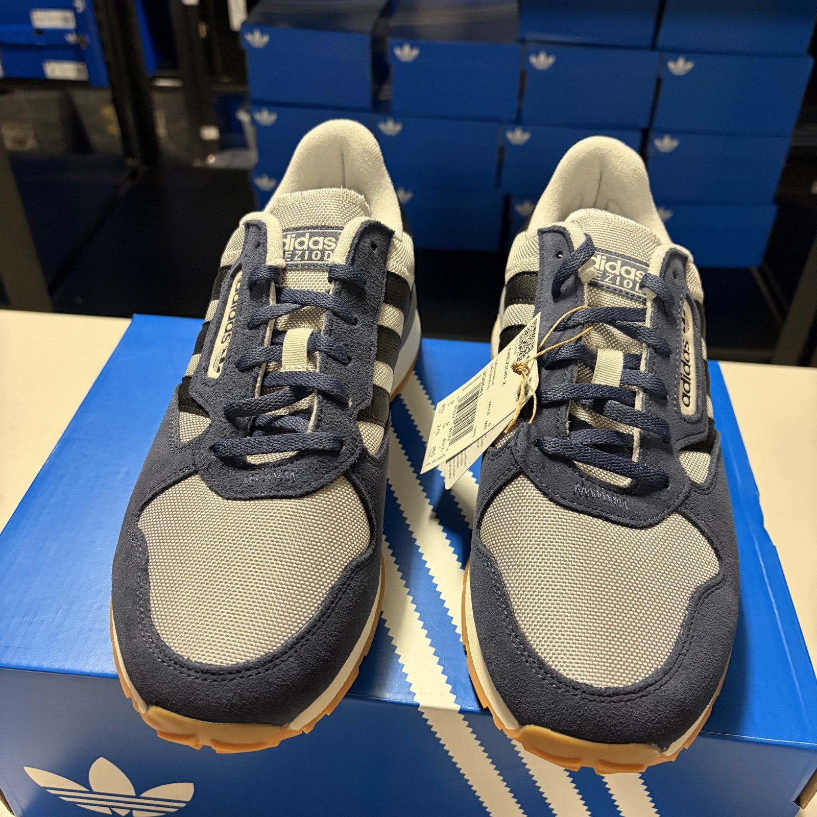 Adidas Treziod 2 mens Casual Shoe Sneakers - Blue Gray - JQ9041