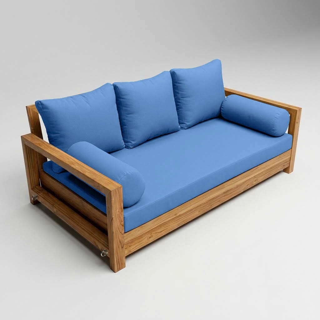 COVER ONLY STYLE 3 Mattress Pillow Daybed Porch Swing Knife Edge Twin AD102