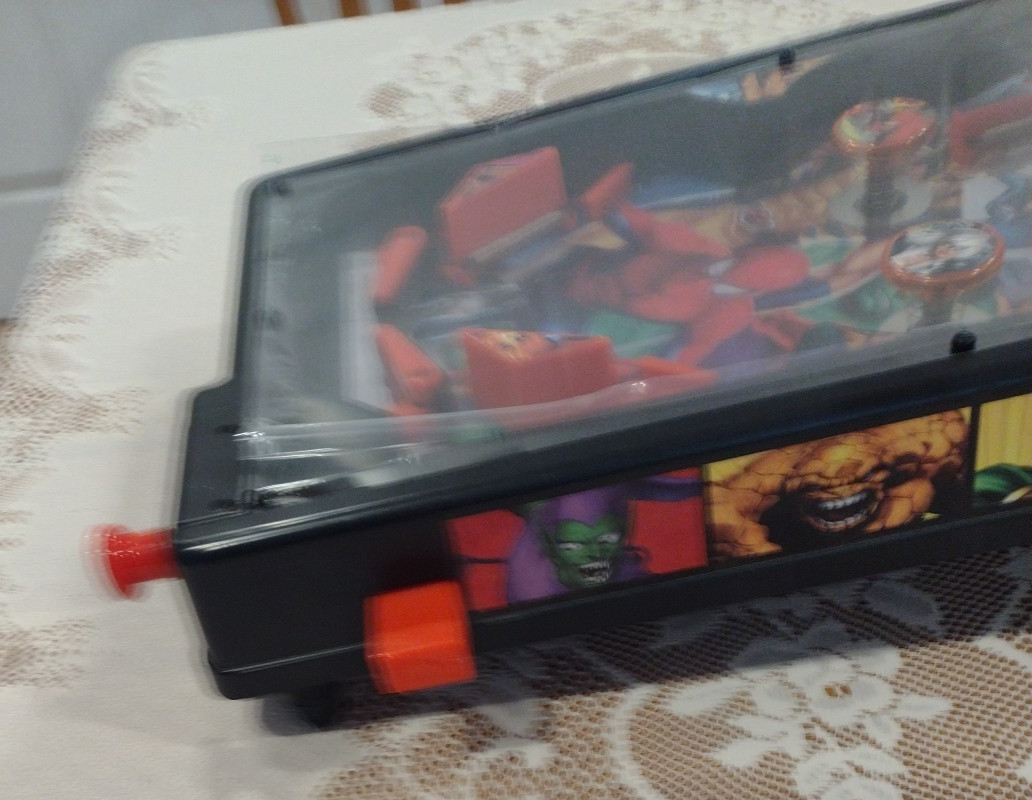 Marvel Heroes Table-Top Mini Pinball Machine 19’’ Play Area New Plexi Works