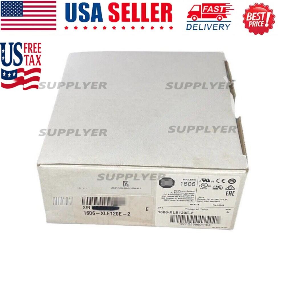 1606-XLE120E-2 AB Power Supply 24-28VDC 120W New 1606XLE120E2 US Free Tax