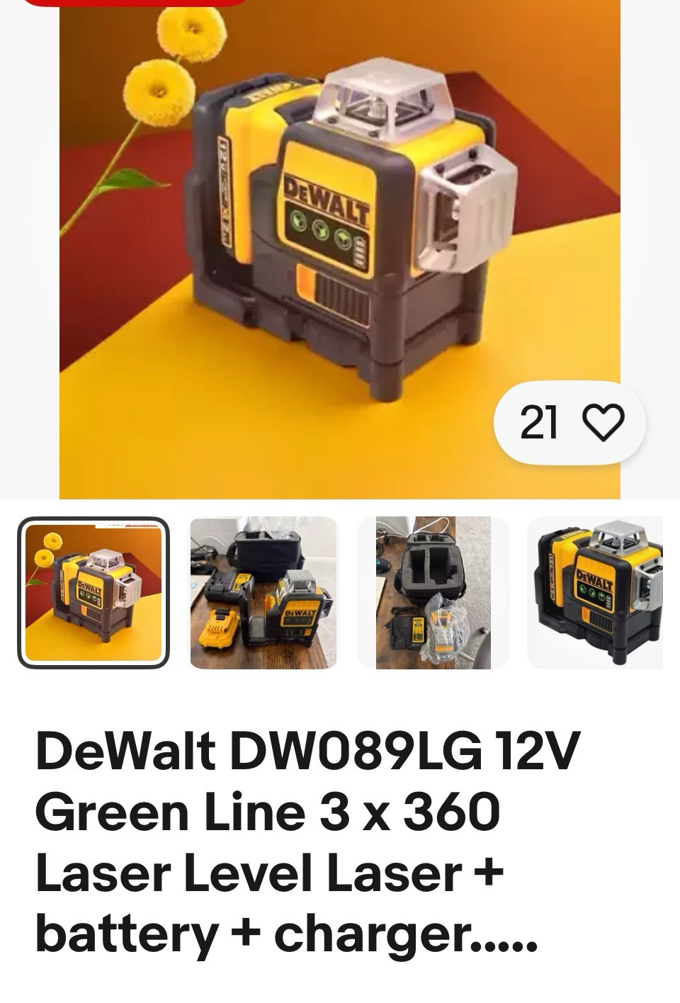 DEWALT Laser 360 Degrees
