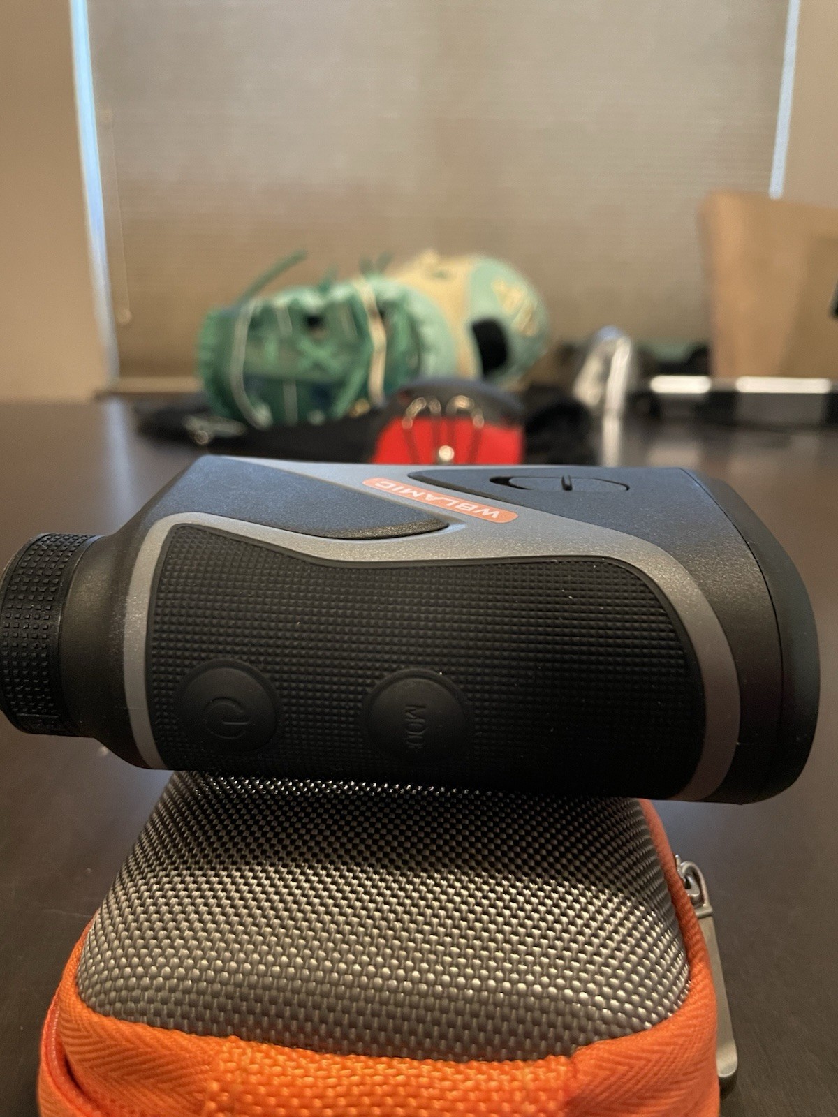Wblamic Golf 1100 Yard Rangefinder No Charger Comes With Case