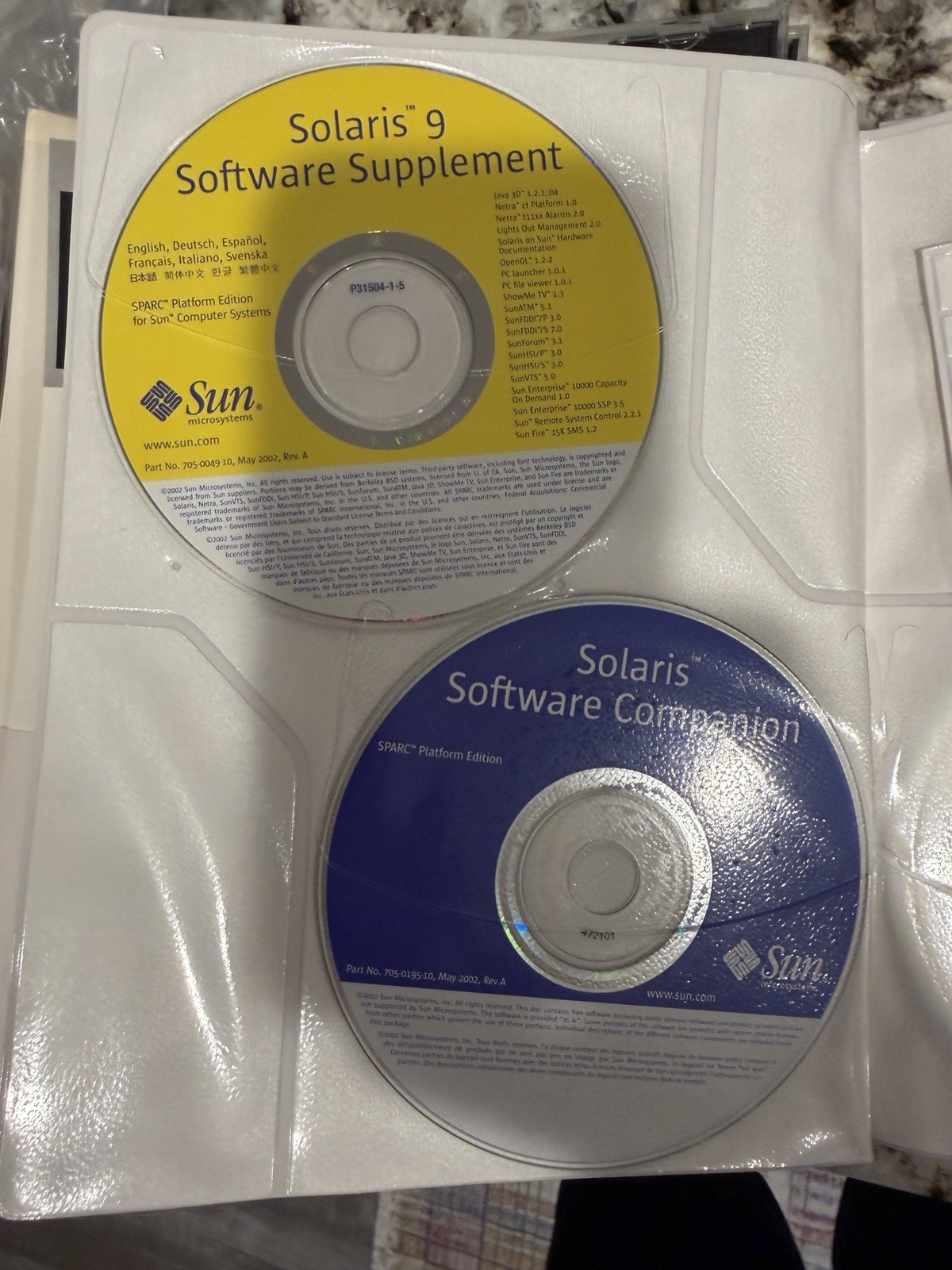Sun Microsystems Solaris 9 Operating Environment Developer Software Kit