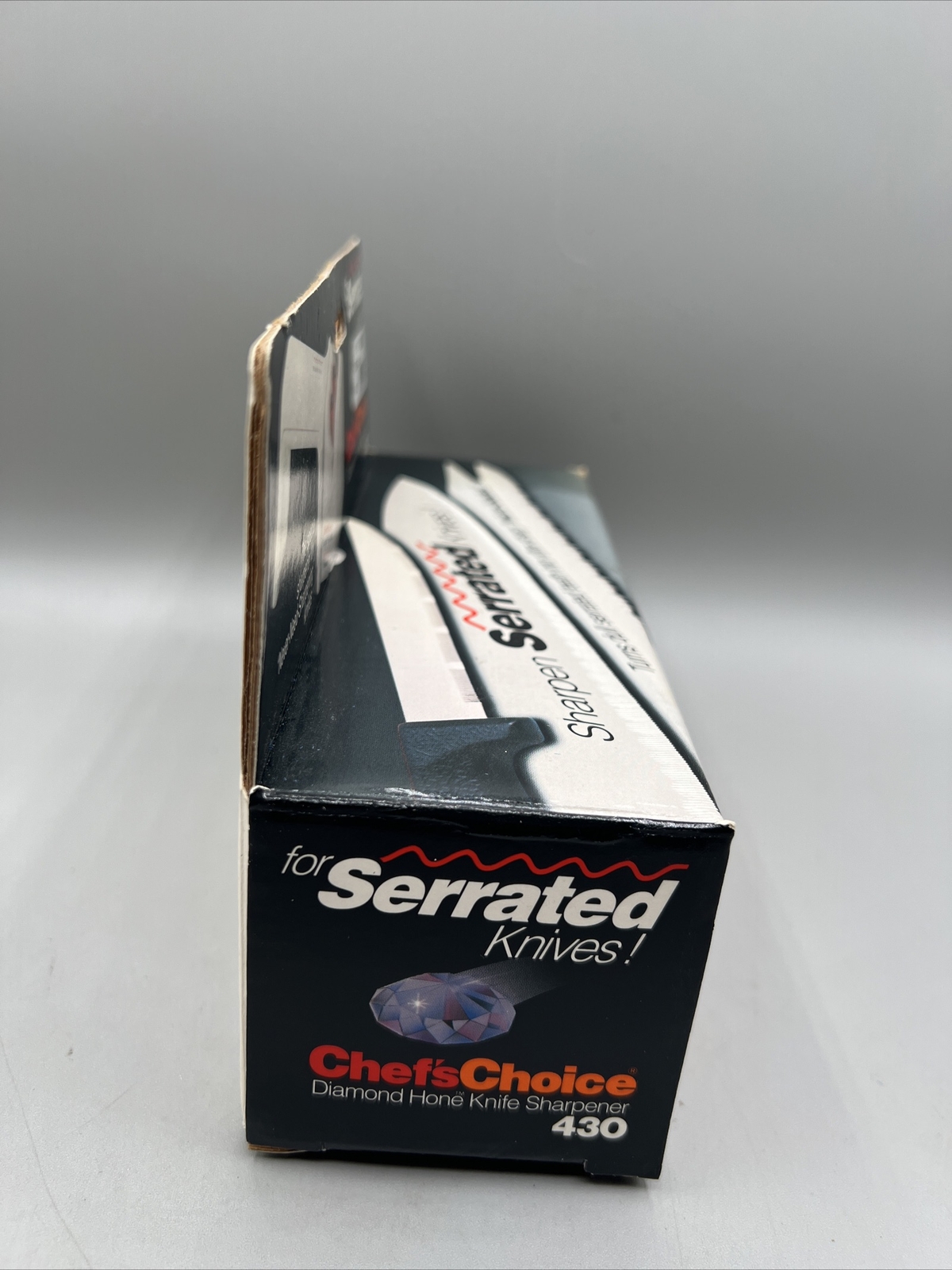 Edgecraft Chef Choice 430 Manual Serrated Knife Sharpener White