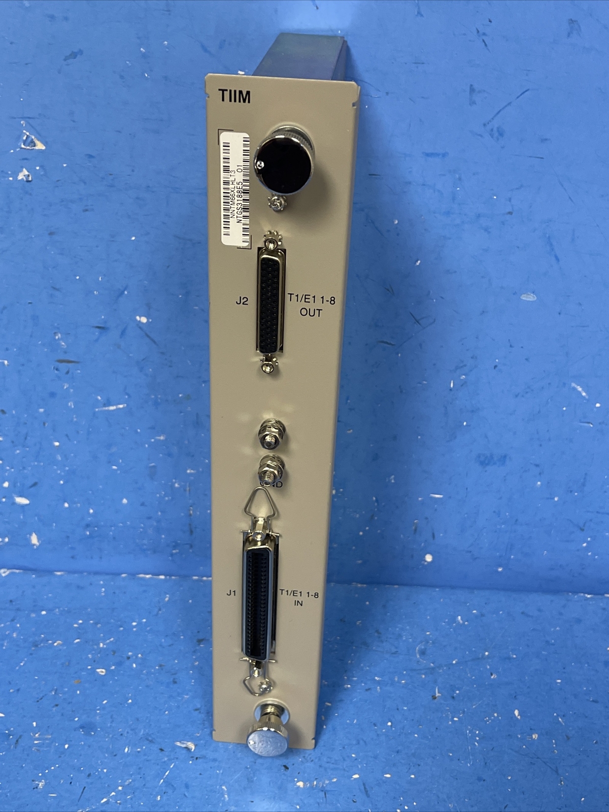 SUPPLIER CODE 418568 T1/E1 INTERFACE MODULE N0117298 TIIM-L5