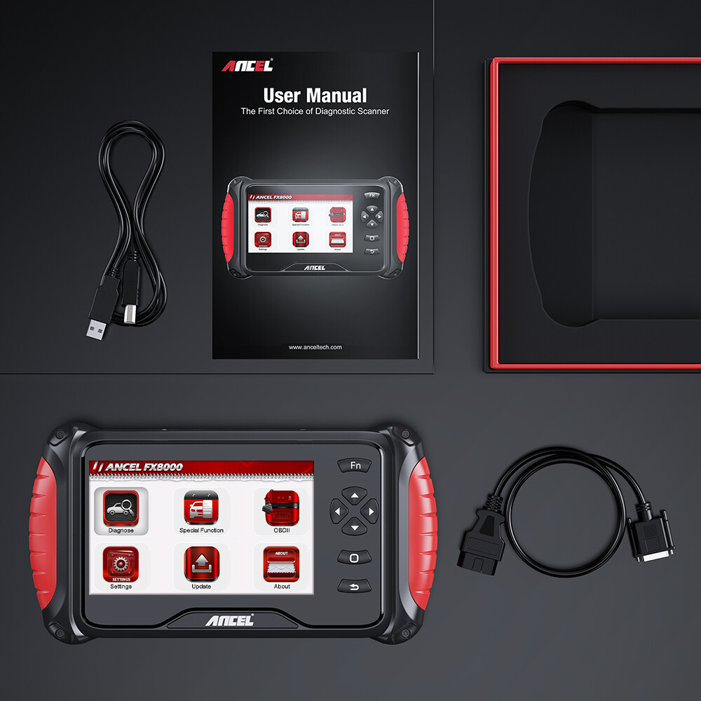 ANCEL FX8000 OBD2 Scanner Automotive All System Diagnostic Tool ODB2 Code Reader