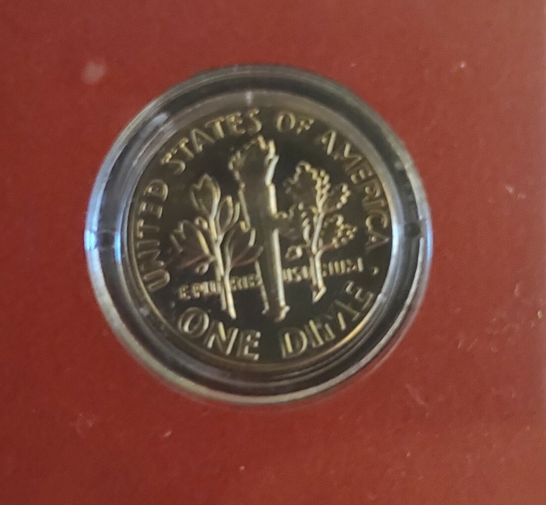 1975 s San Francisco proof roosevelt dime