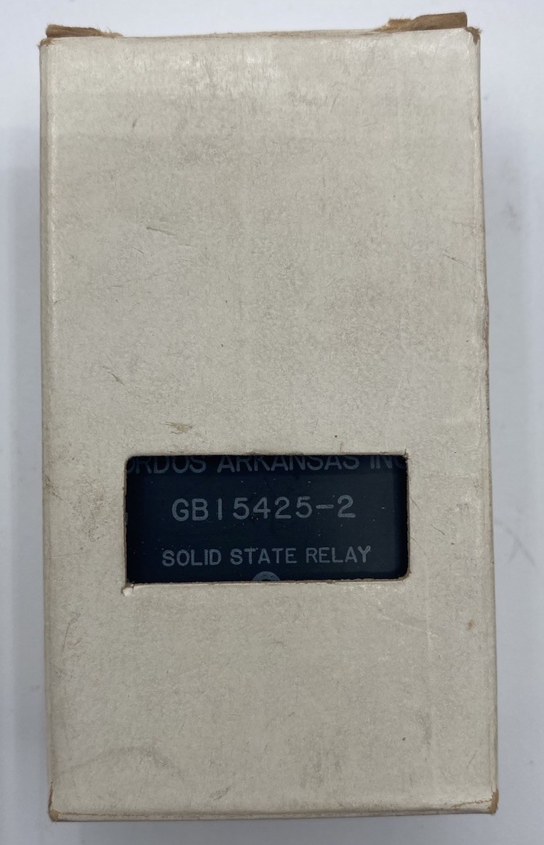 Gordos Arkansas GB15425-2 Solid State Relay, 3-32V Input, 25A 240Vac Output