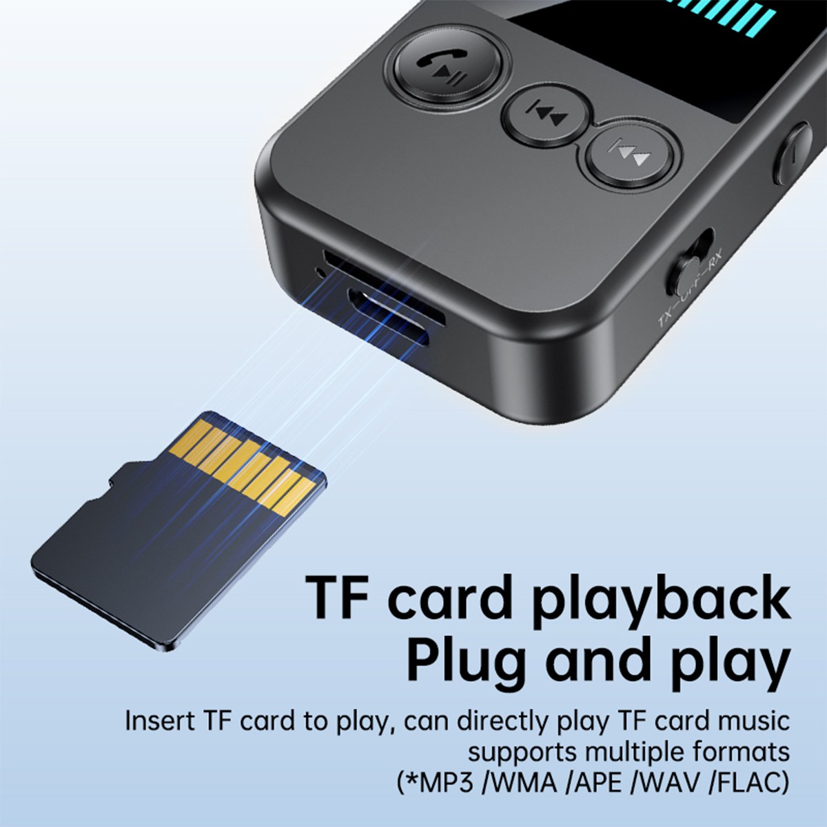 2 in 1 Bluetooth 5.4 Audio Receiver & Transmitter 3.5mm Jack Wireless Adapter