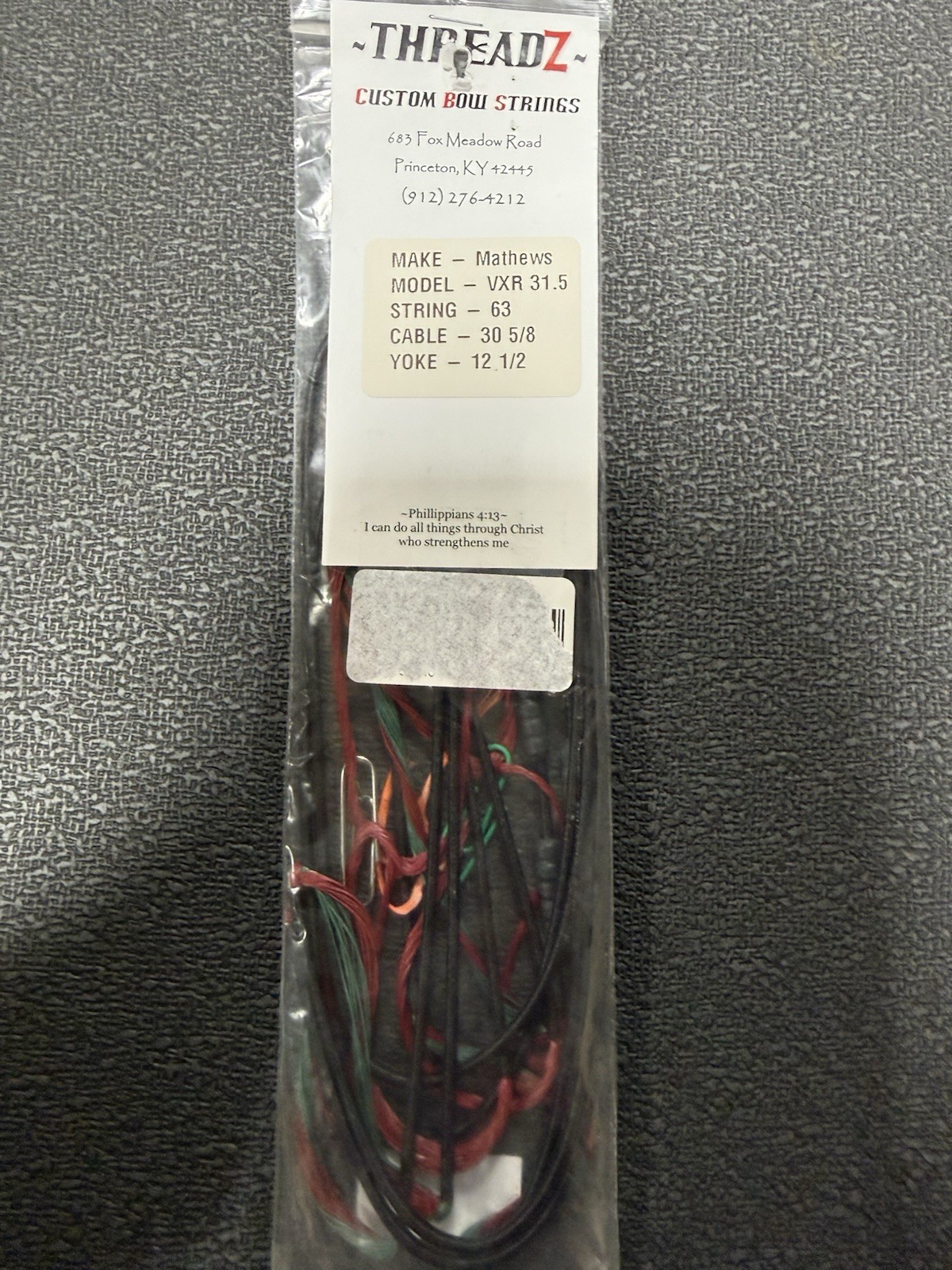 New Mathews Vxr 31.5 String And Cable Set