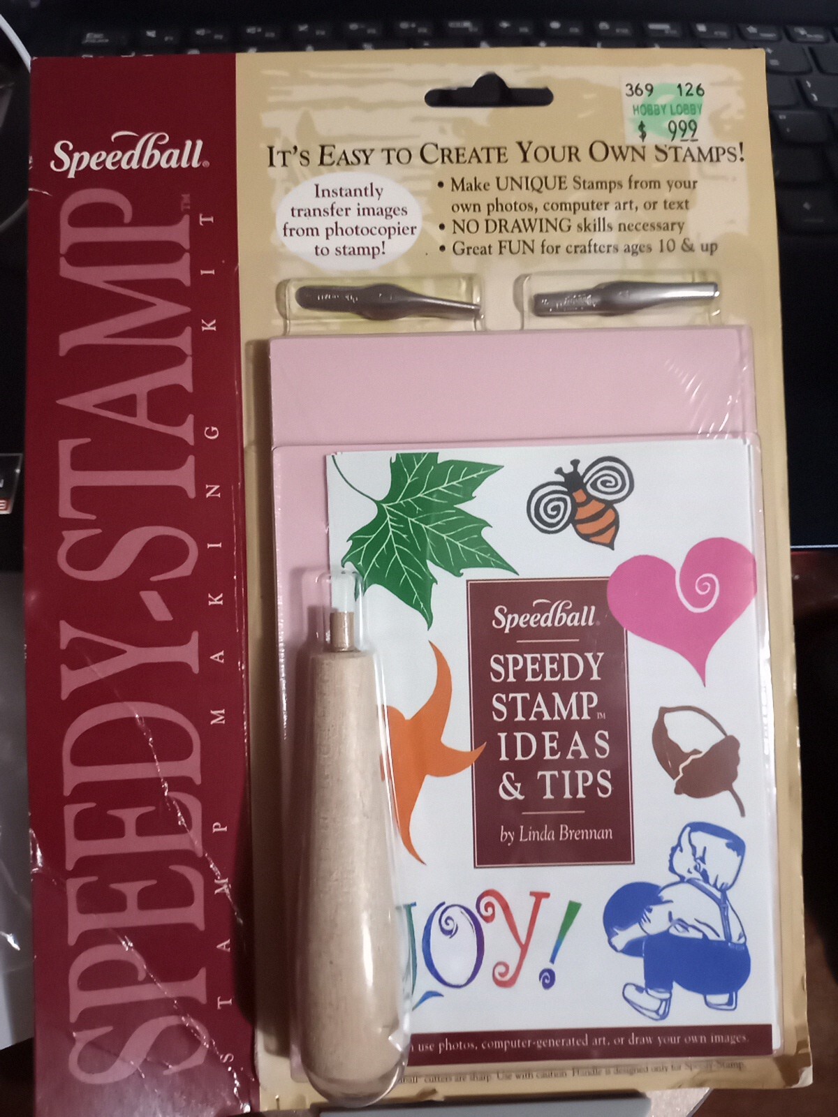Speedball Stamp Making Kit Speedy Carve Cutters #4100