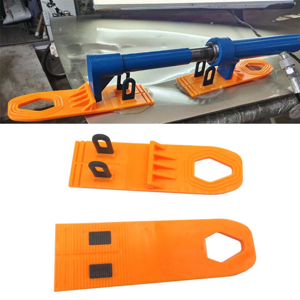 2Pcs Car Dent Puller Sheet Glue Pulling Tabs Bodywork Repair Tool Remove Dents