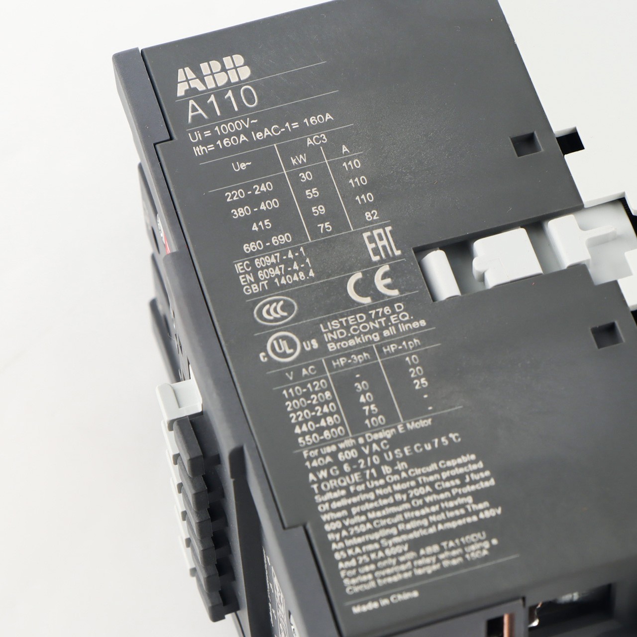 1PCS NEW A110-30-11-84 AC Contactor AC110V