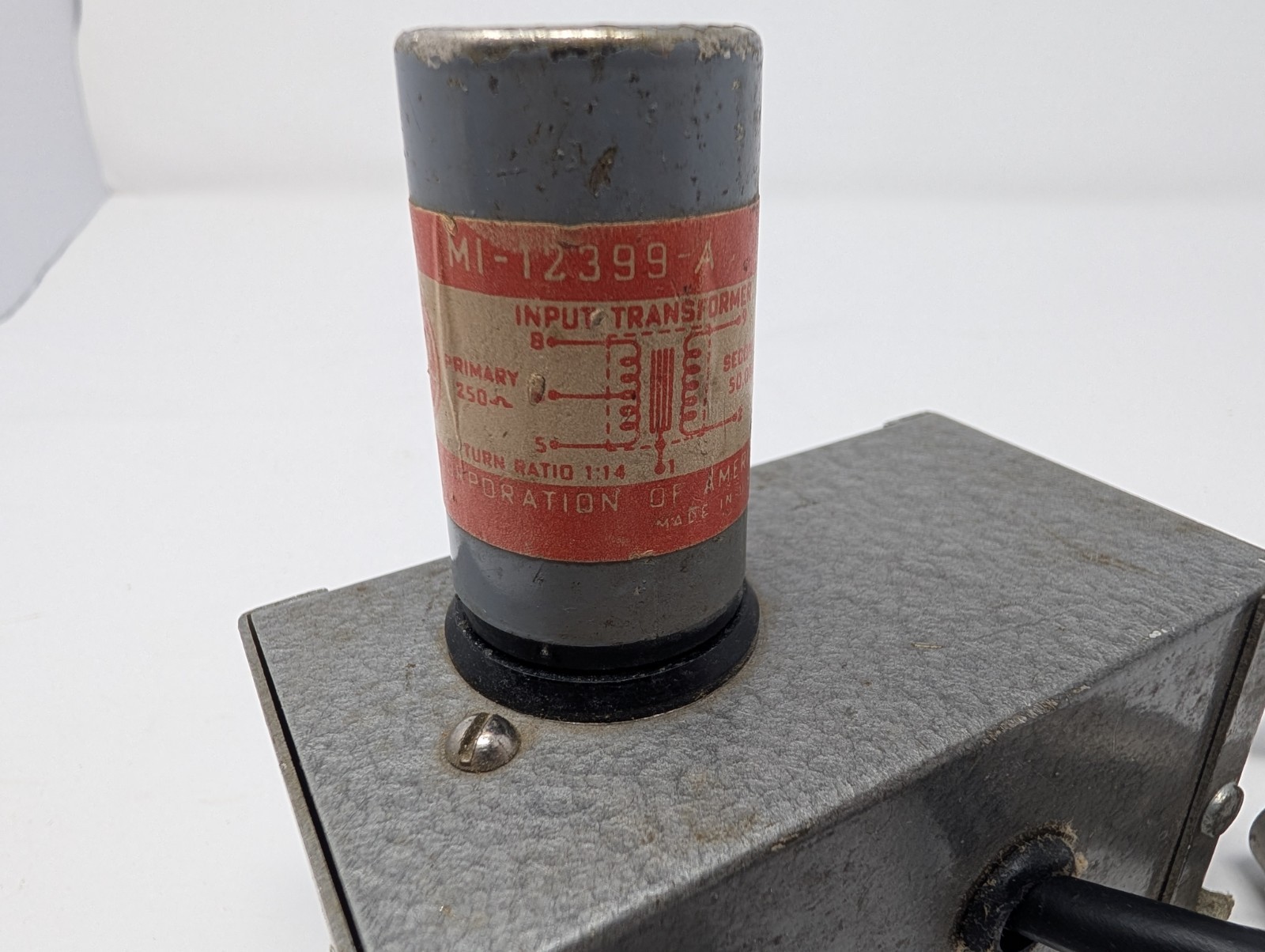 RCA MI-12399 Octal Input Transformer SUT