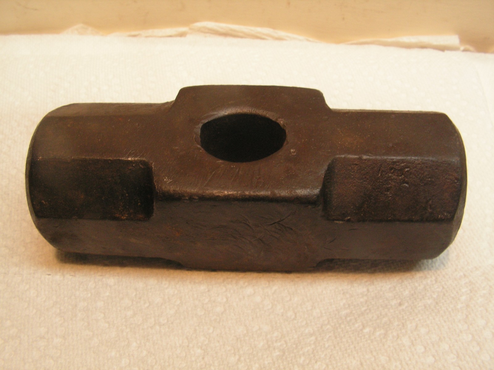 Vintage 8 lb. Sledgehammer Head 6 1/2" X 2 1/4" X 2 1/4" NICE!