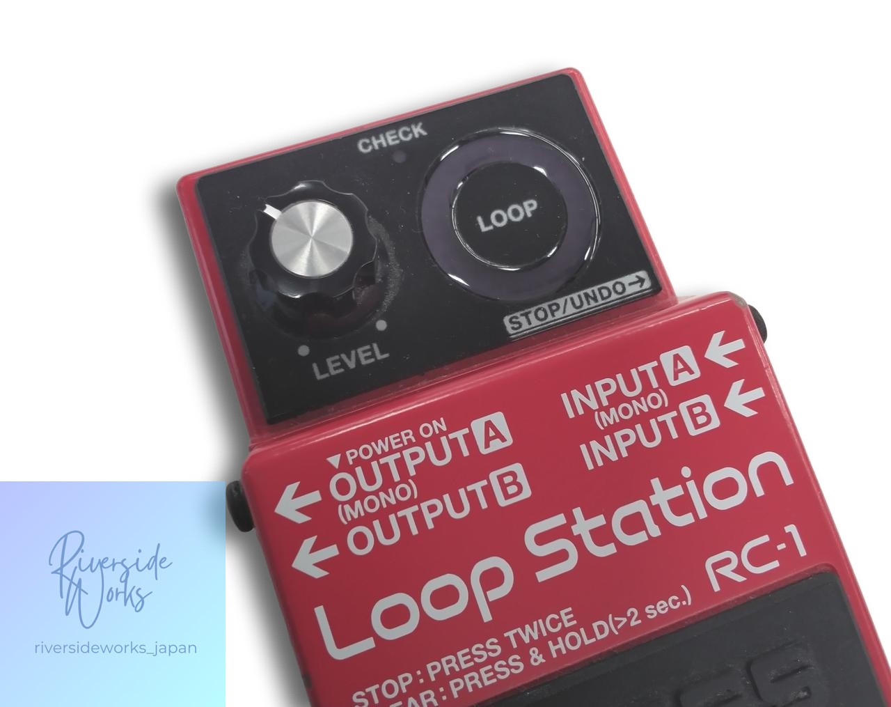 BOSS RC-1 Loop Station Pedal - Guitar Looping Effects JP